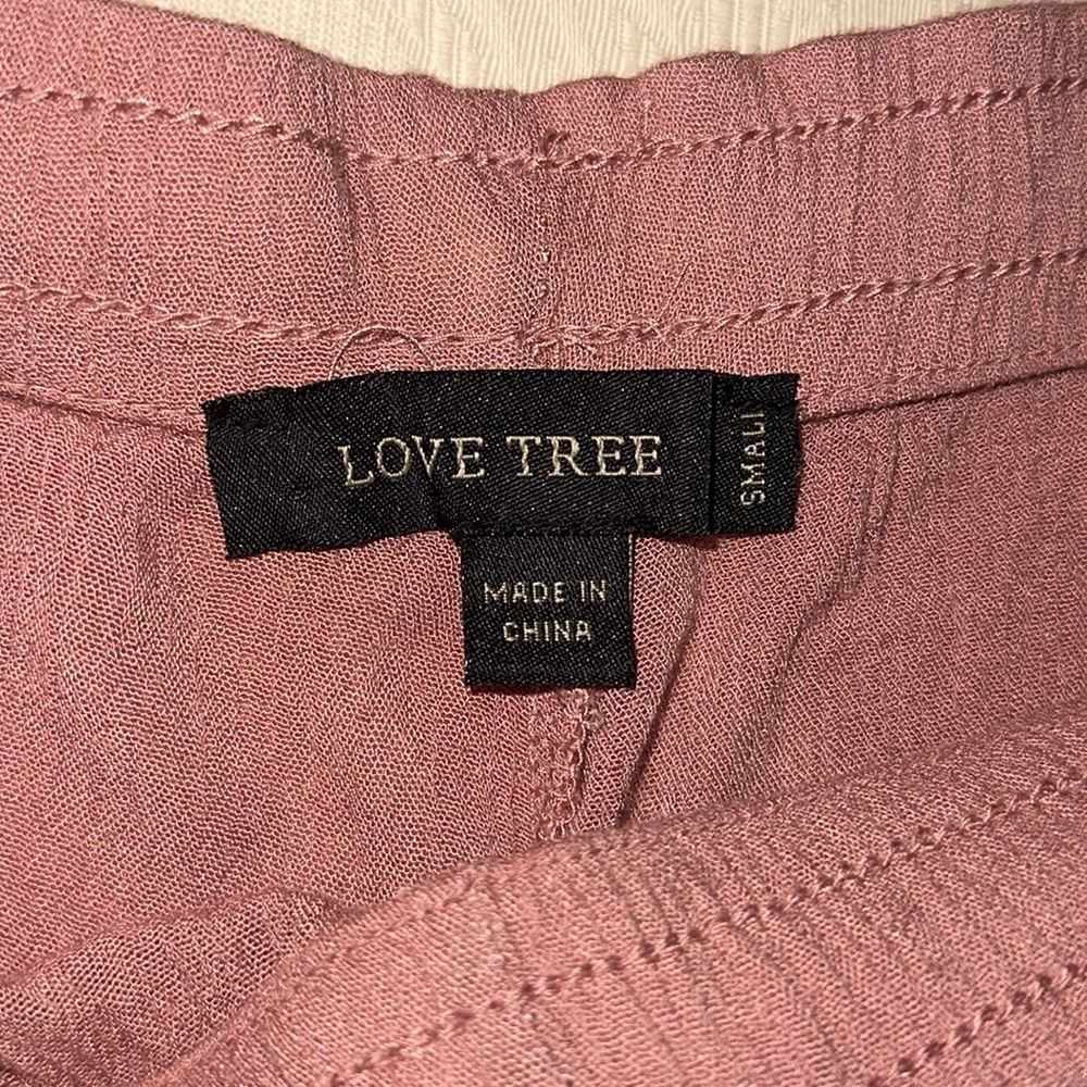 LOVE TREE Drawstring Shorts (NEW) - Picture 3 of 4